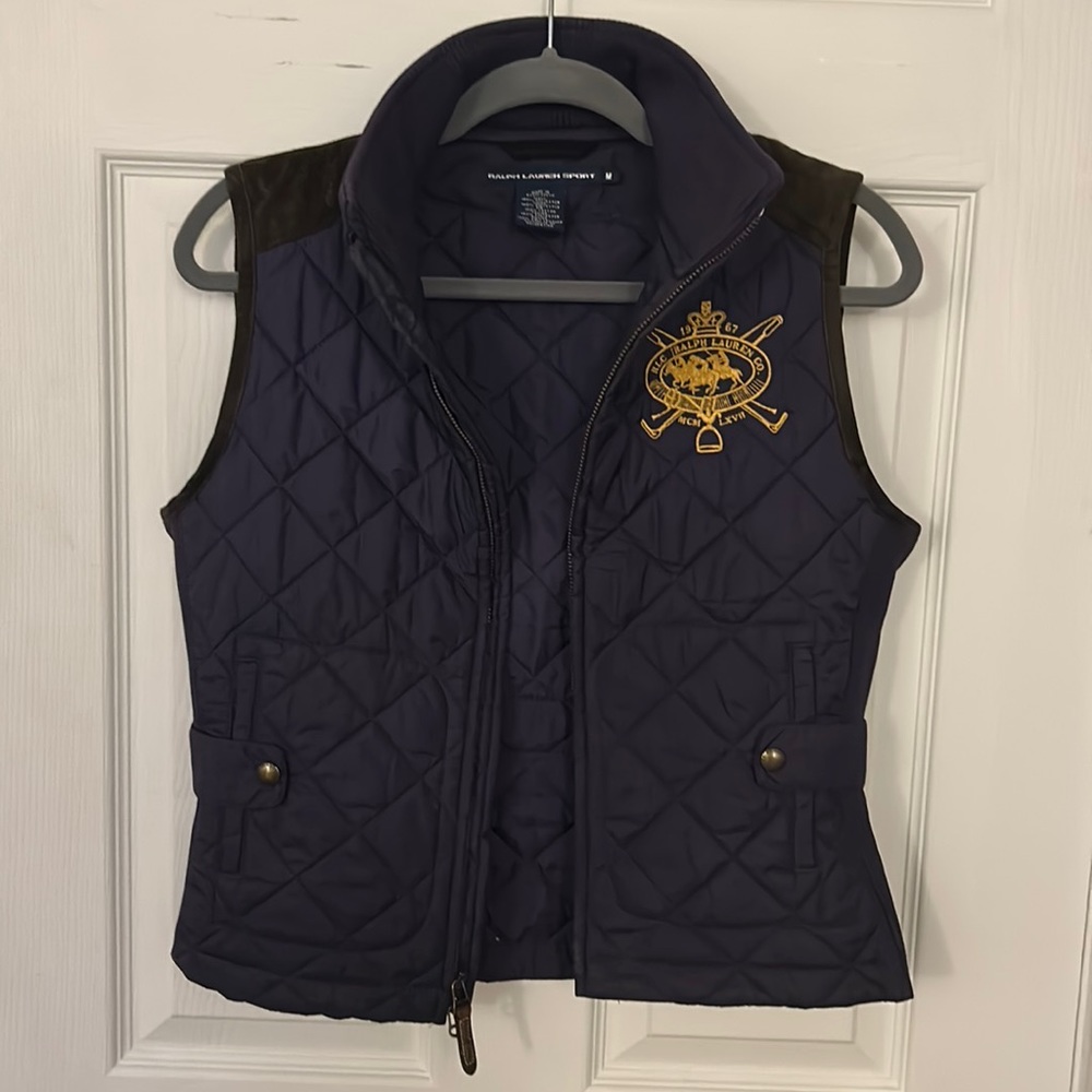 Ralph Lauren sports vest with adjustable sides size Medium